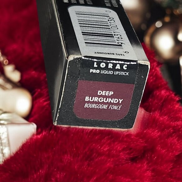 LORAC Pro Liquid Lipstick IN DEEP BURGUNDY NIB - Picture 2 of 2
